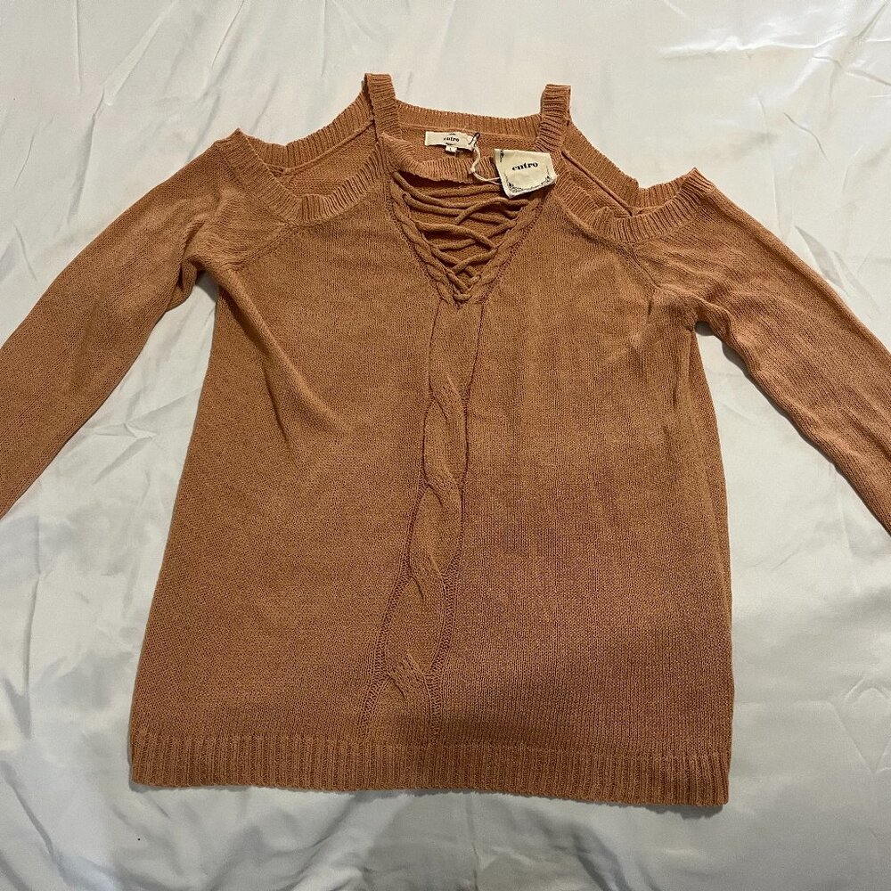 Entro Knit Sweater New with Tags